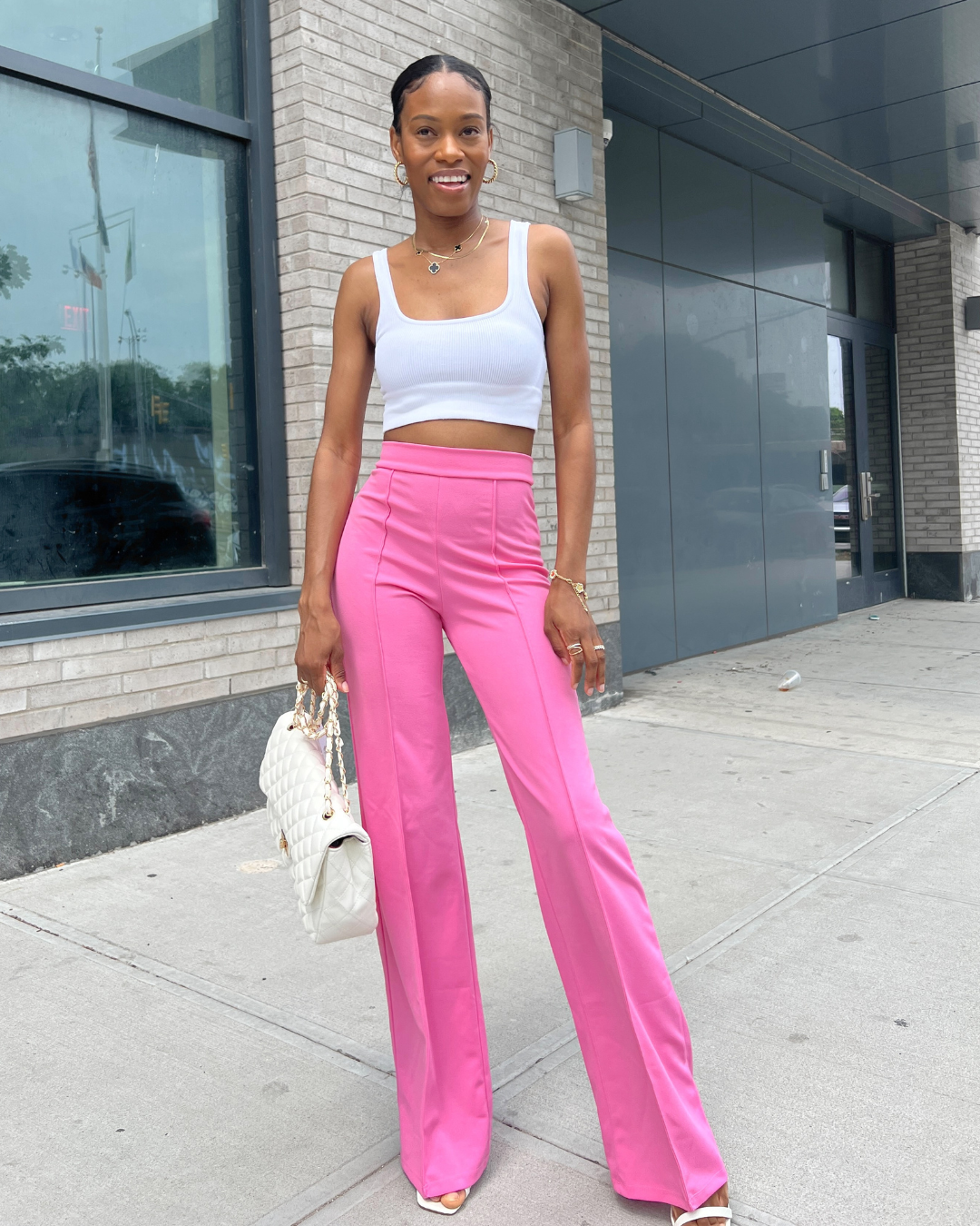 High Waisted Dress Pants Luxe Muse High Waisted Dress Pants Luxe Muse
