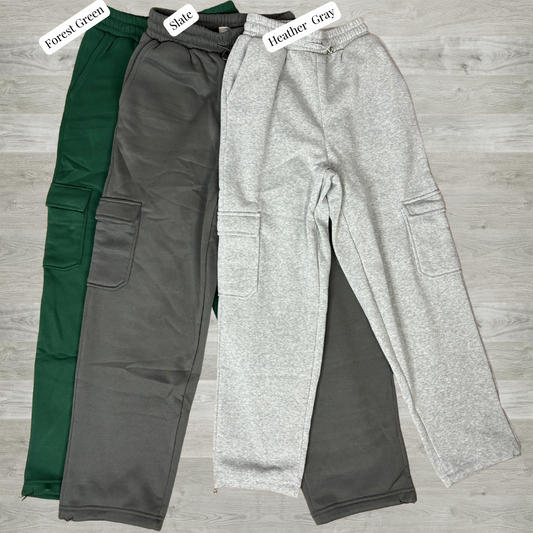 women's cargo sweatpants