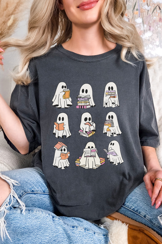 Ghost Book Lover Tshirt