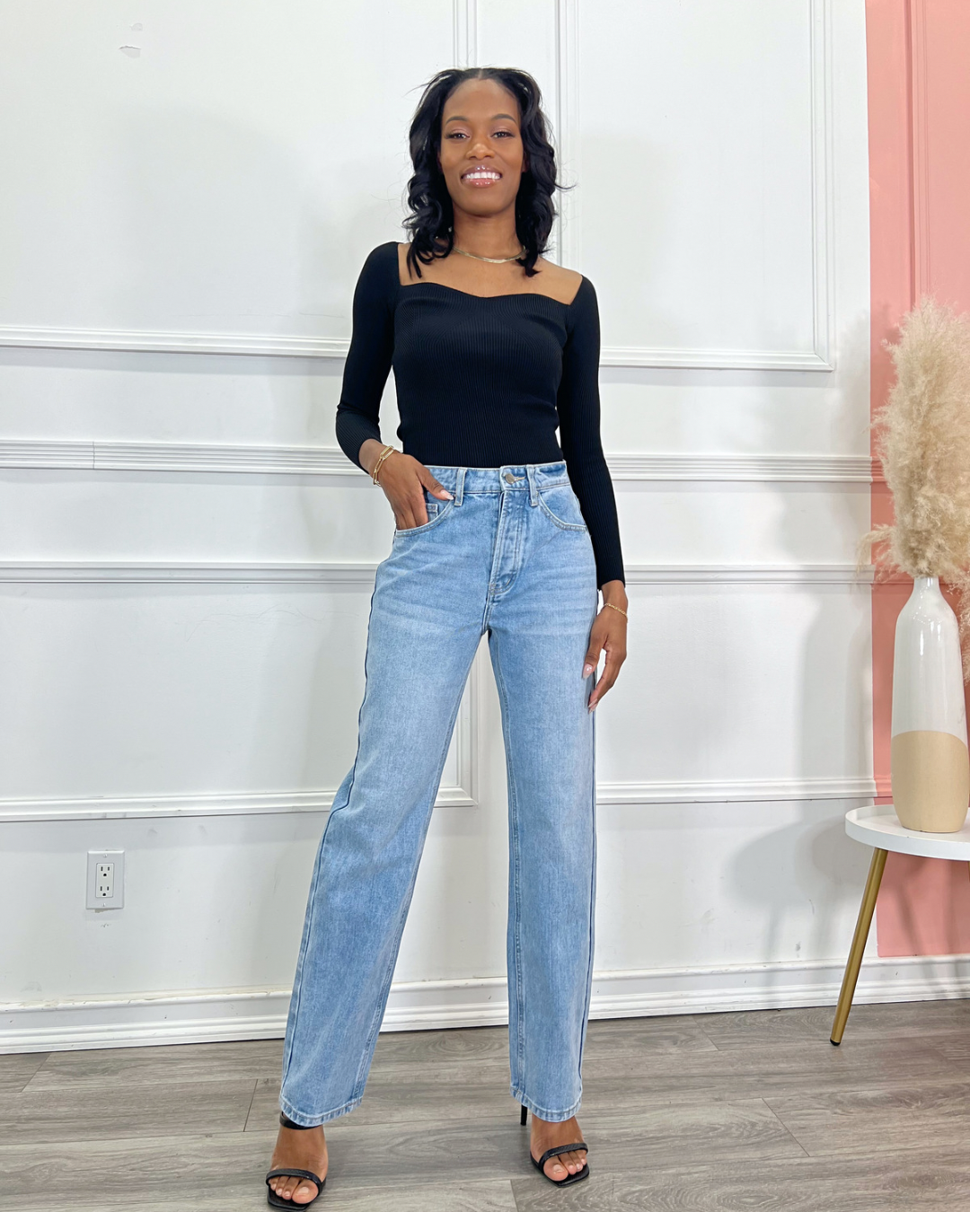 Classic Straight Leg Jeans