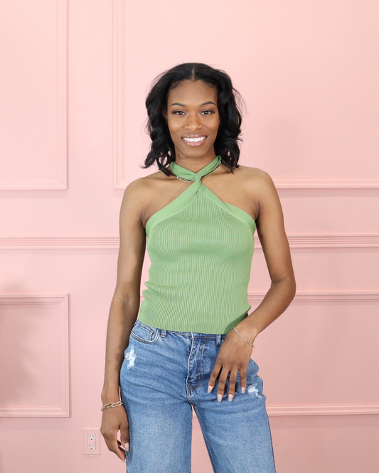 Twist Halter Top