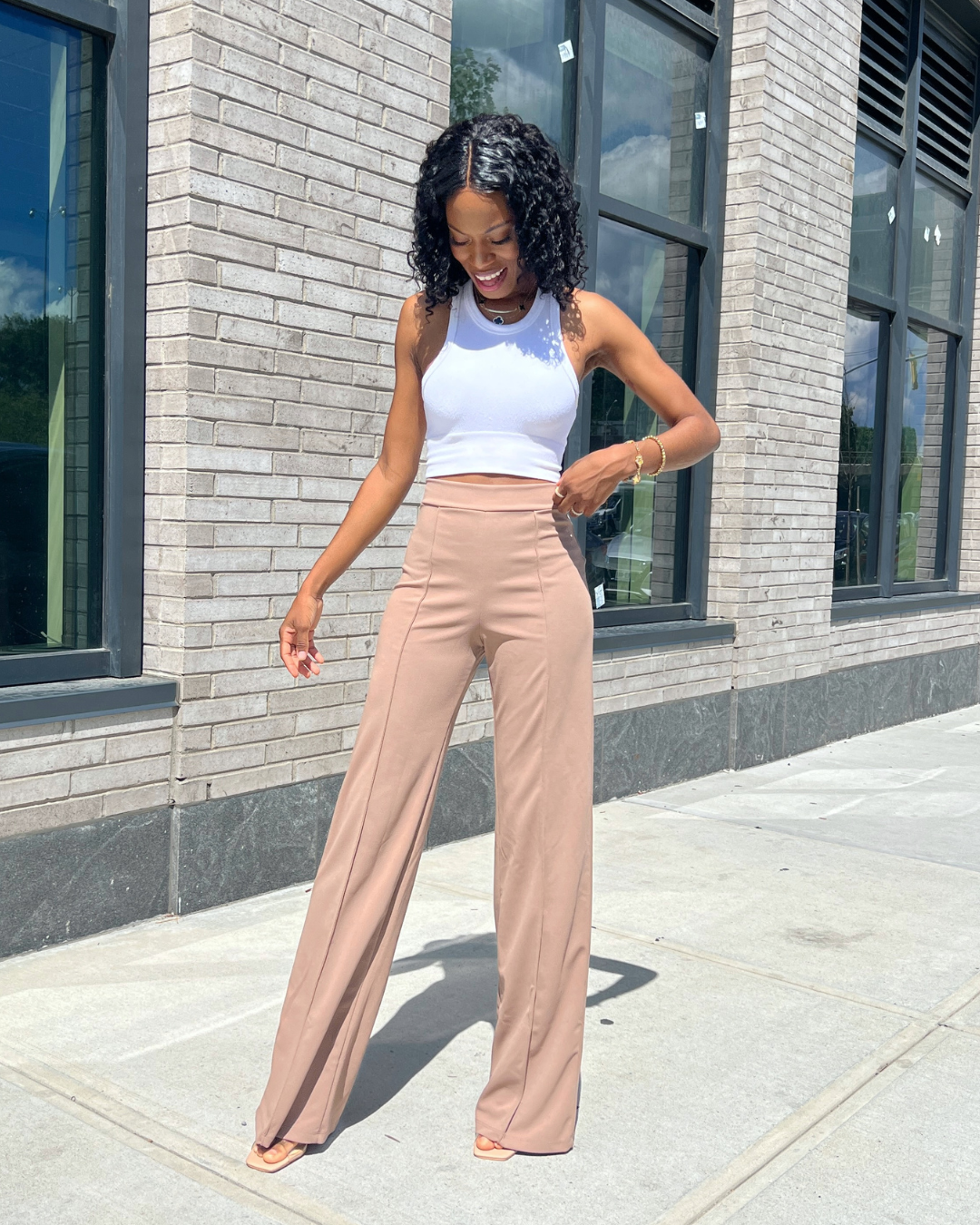 dress pants women high waisted – Luxe Muse Whether youre heading to Red Dress with Black ai-category-Dress Size:S/M - UK 8/10
