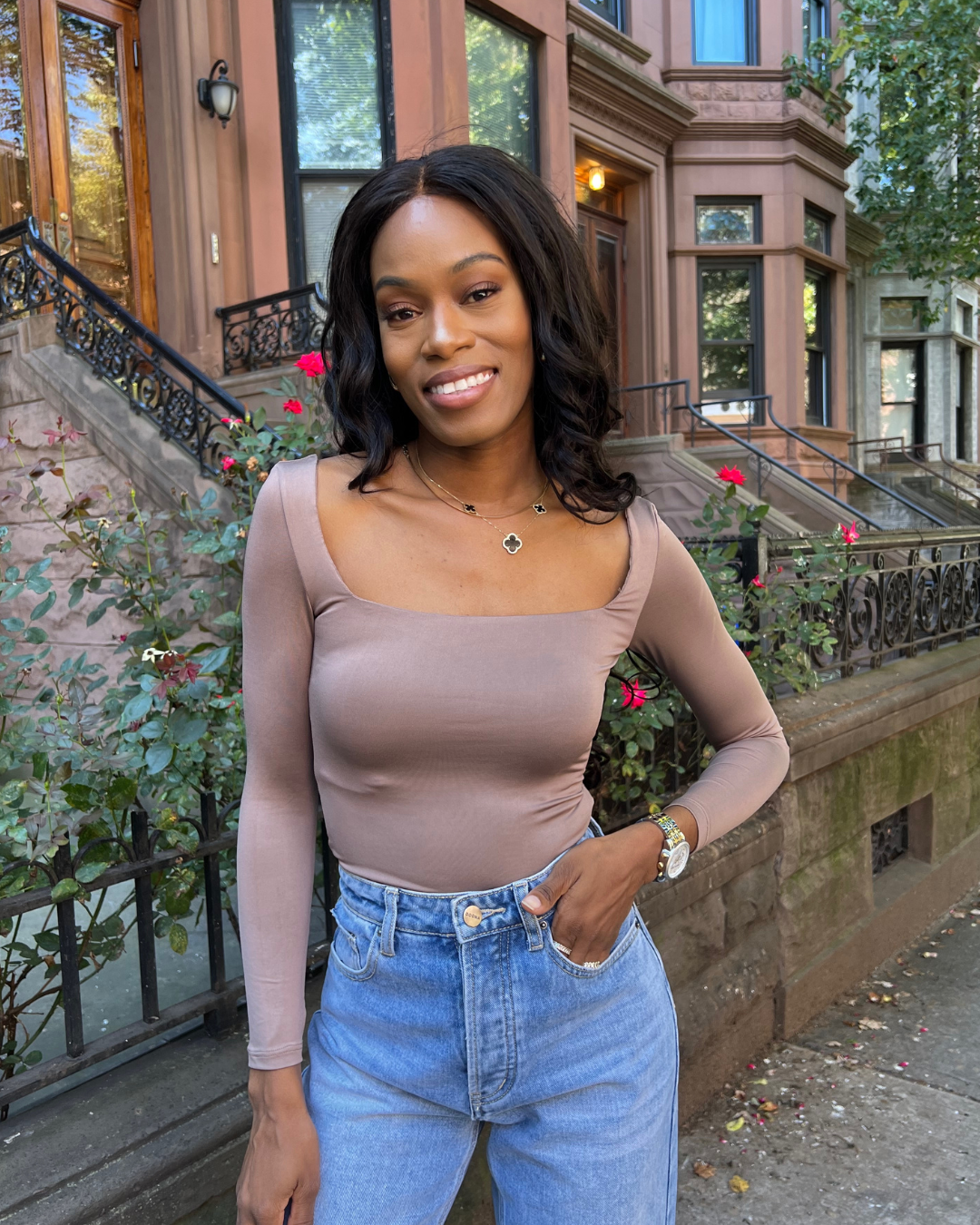 long sleeve bodysuit