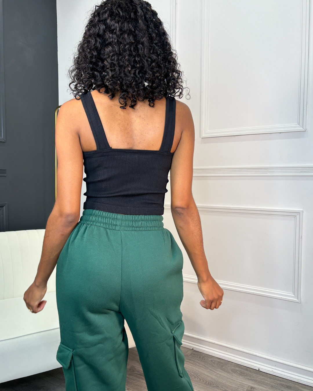 cropped tank top