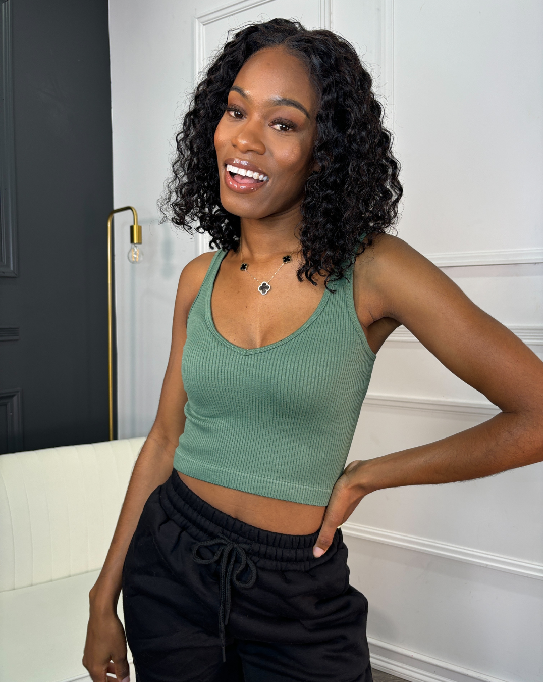 seamless tank top