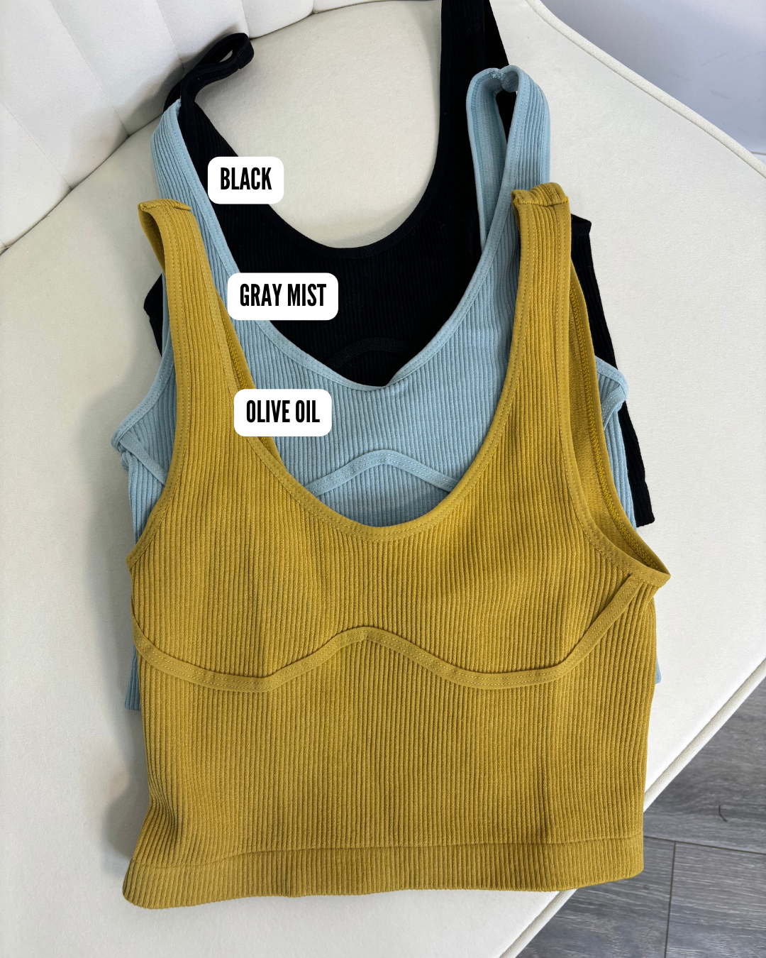 SEAMLESS CROP TOP