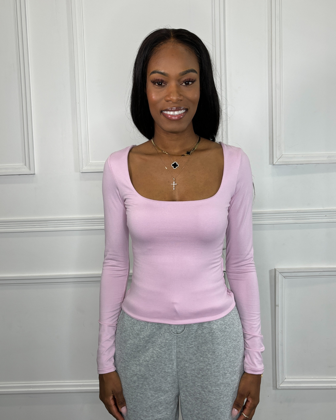 women's long sleeve top