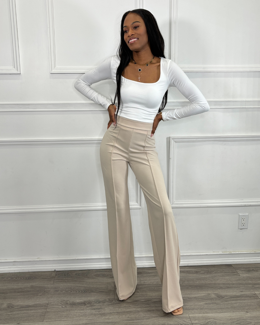 high waisted dress pants womens High Waisted Dress Pants – Luxe Muse